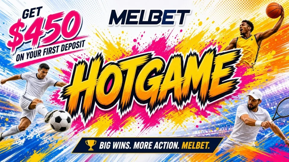 MELBET CODE gives new players a boosted HOTGAME welcome offer of up to $450 on the first deposit